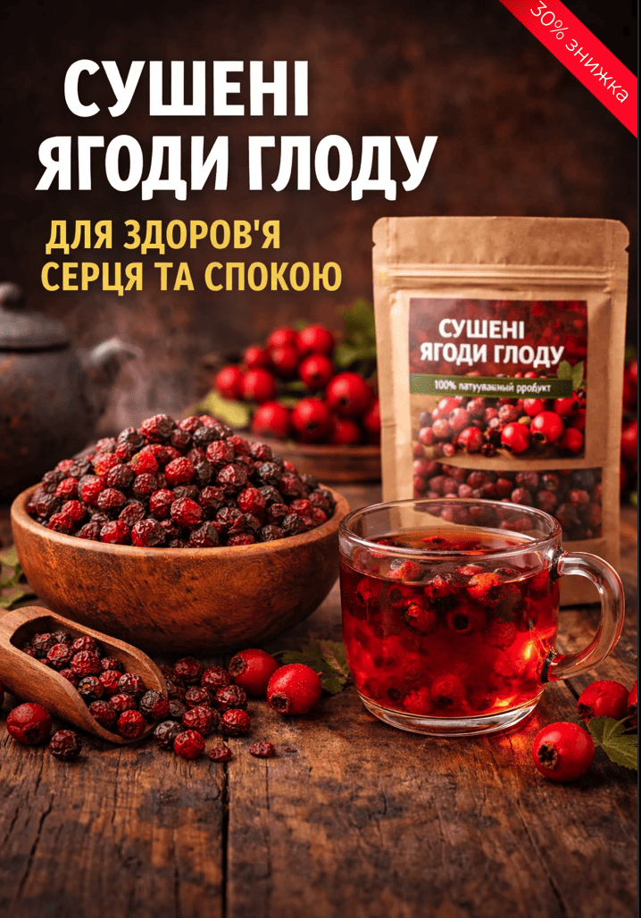 сушені ягоди глоту -Ароматний натурпродукт